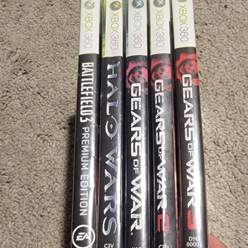 5 Xbox 360 Games